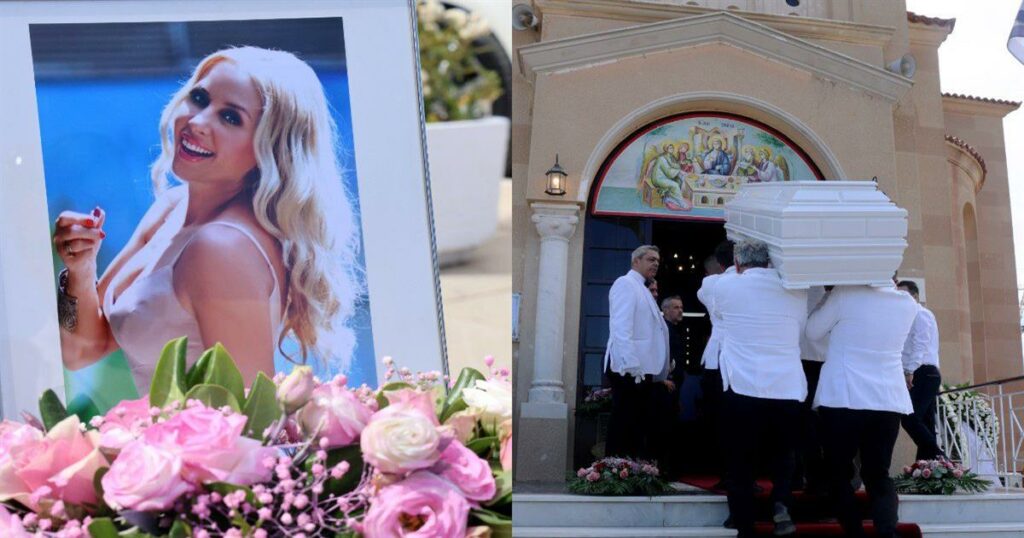 Κηδεία Μαστροκώστα: Οι δυο ανατριχιαστικές στιγμές στην ταφή της – Το λευκό χελιδόνι και το ουράνιο τόξο