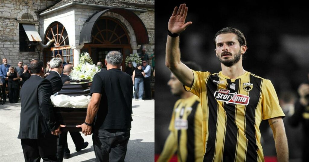 Μάριος Οικονόμου: Σπαραγμός στην κηδεία του στα Ιωάννινα – Δείτε φωτογραφίες
