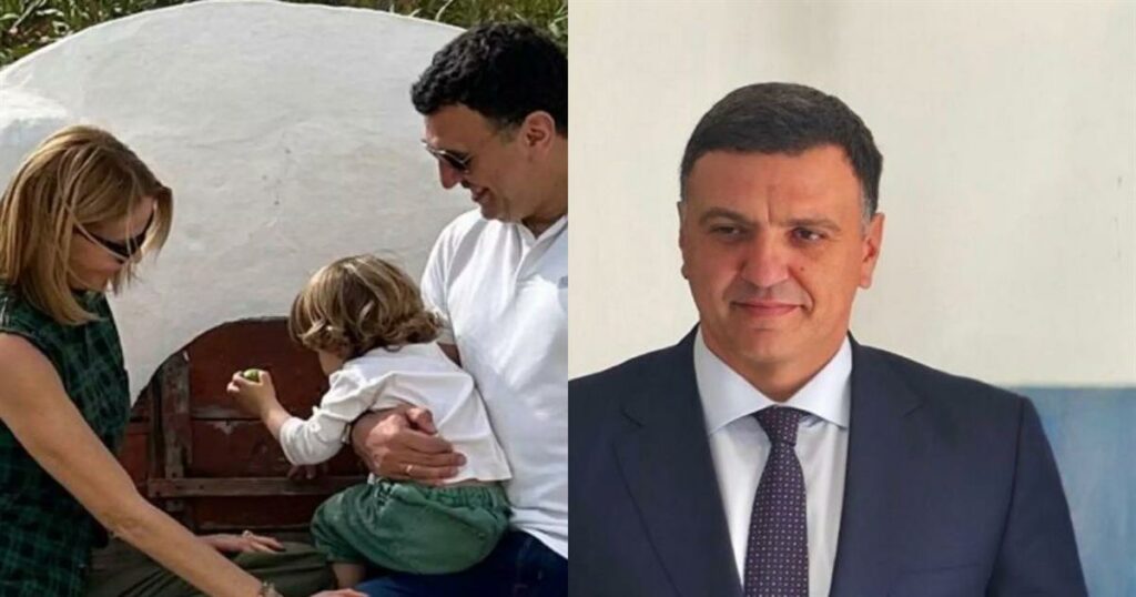 Βασίλης Κικίλιας: Ο πιο τρυφερός μπαμπάς της ελληνικής πολιτικής – Το πρώτο Mundial με τον γιο του (εικόνα)