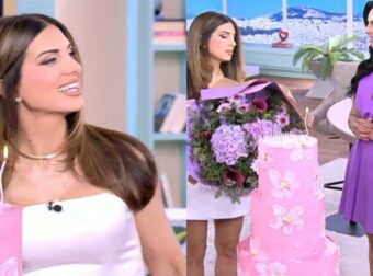 Σταματίνα Τσιμτσιλή: Η on-air έκπληξη των συνεργατών της για τα γενέθλιά της! (Βίντεο)