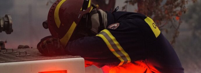 Υπό έλεγχο η πυρκαγιά σε αγροτοδασική έκταση στον Άγιο Ισίδωρο Κορώνης
