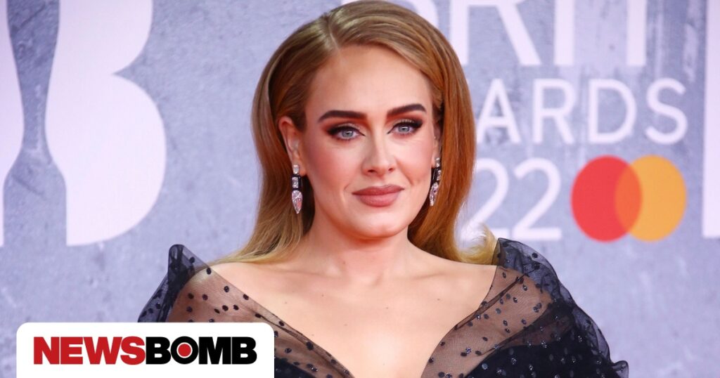 Σχεδόν αγνώριστη η Adele: Σπάνια δημόσια εμφάνιση στο Βρετανικό Grand Prix