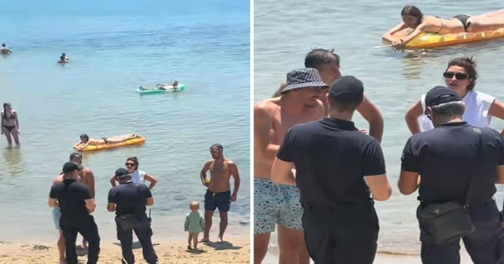 Το απίστευτο σκηνικό σε ελληνική παραλία: Έκανε SUP και του έκοψαν κλήση (video)