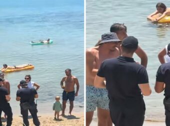 Το απίστευτο σκηνικό σε ελληνική παραλία: Έκανε SUP και του έκοψαν κλήση (video)