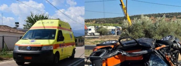 Θρηνεί όλο το νησί: Δύο γυναίκες σκοτώθηκαν σε τροχαίο – Φωτογραφίες από το σημείο της τραγωδίας