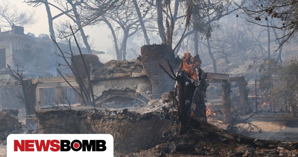 Φωτιά στη Σαλαμίνα: Από οικόπεδο με σκουπίδια ξεκίνησε η πυρκαγιά