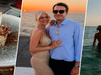 Γενέθλια για τον Αλέξανδρο Αθανασιάδη: Το δείπνο με την Σκορδά σε εστιατόριο με ψαρικά και η τούρτα έκπληξη (Φωτογραφίες)