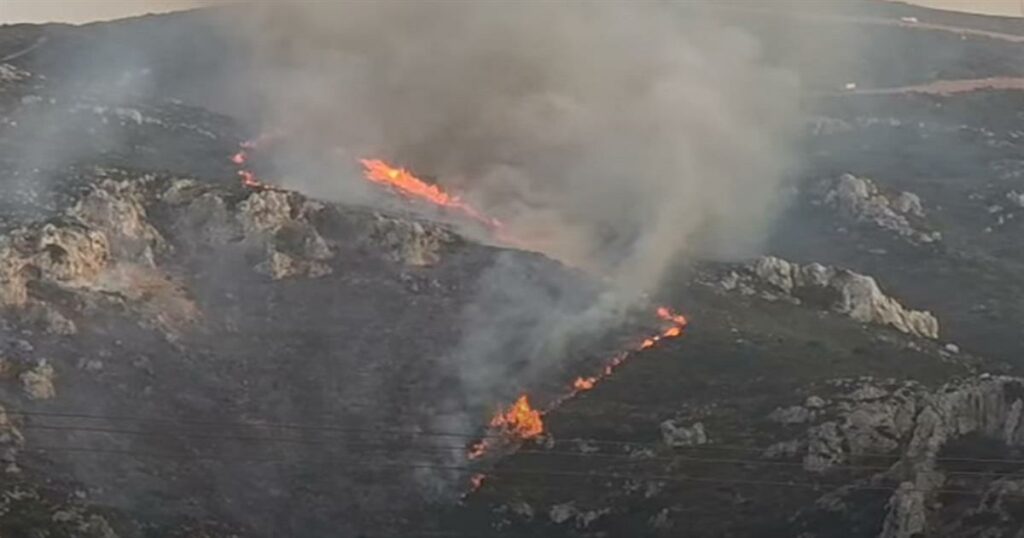 Φωτιά τώρα στην Κω – Σηκώθηκαν εναέρια μέσα