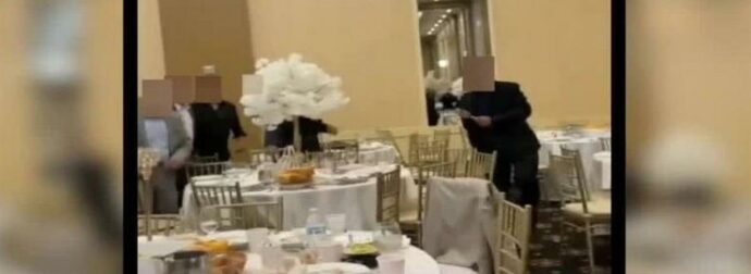 Κακός χαμός σε γαμήλια δεξίωση: Η ομαδική συμπλοκή οικογενειών σε διαμάχη, οι πανικόβλητοι καλεσμένοι και το βίντεο της ντροπής