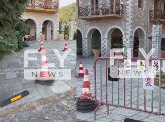 Μυστράς: «Φρούριο» το κλειστό ξενοδοχείο που έκρυβε το πτώμα – Αλυσίδες, κάμερες και απαγορεύσεις (video)