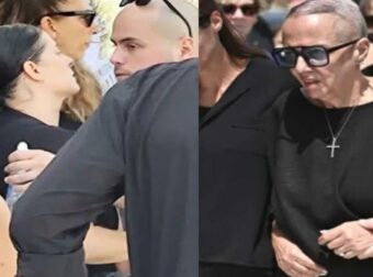 Κηδεία Δημήτρη Κόκοτα: Ράγισε καρδιές η σύζυγός του, Κατερίνα Πετράκη στον επικήδειο – «Τον ευχαριστώ που μου άφησε το παιδί μας»