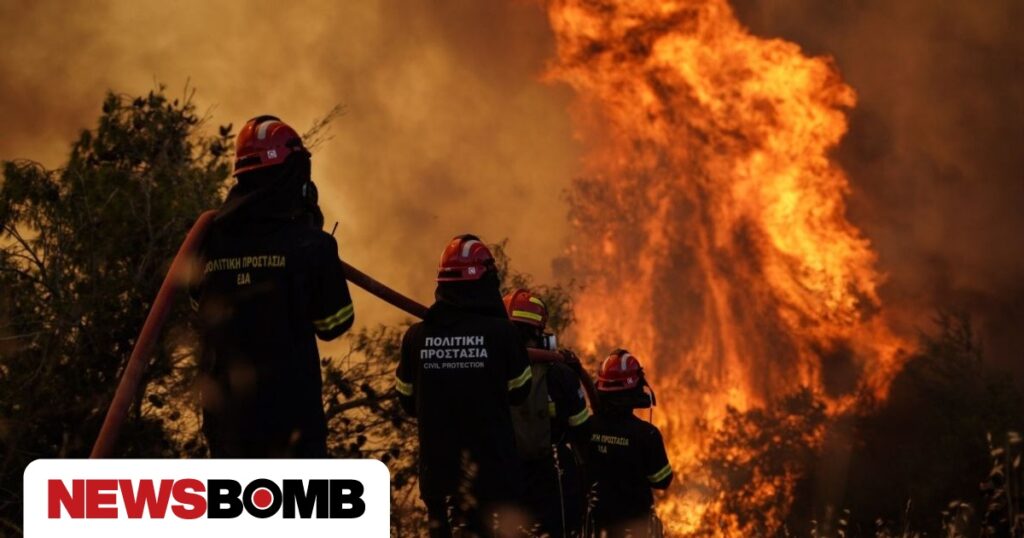 Πρέβεζα: Δύο φωτιές ξέσπασαν ταυτόχρονα σε Μύτικα και Αρχάγγελο