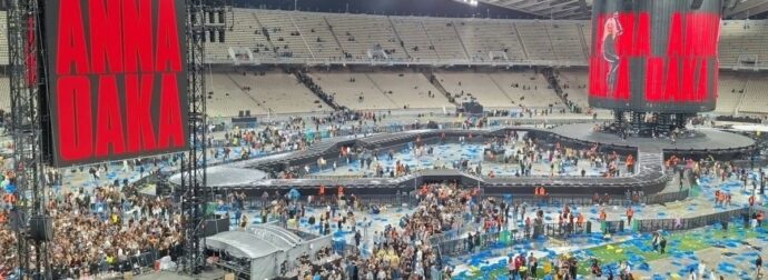 Η «επόμενη ημέρα» μετά τη συναυλία της Άννας Βίσση – Σε χρόνο-ρεκόρ καθαρίστηκε το ΟΑΚΑ