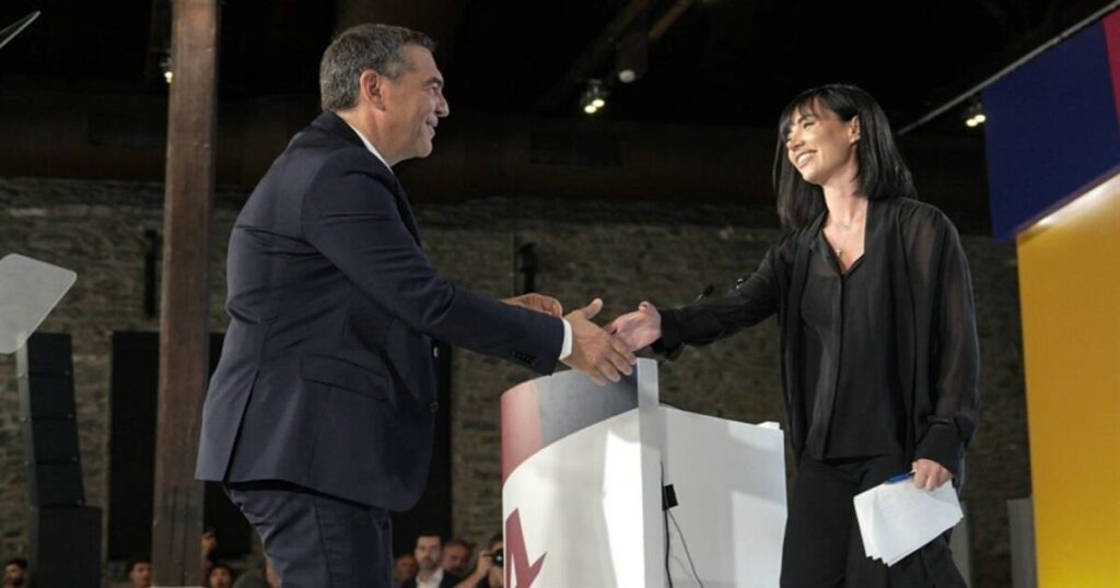 Κυβέλη Μάρδα: Κόρη πρώην υπουργού και σύζυγος ποδοσφαιριστή – Ποια είναι η γυναίκα που προλόγισε τον Τσίπρα στην Θεσσαλονίκη