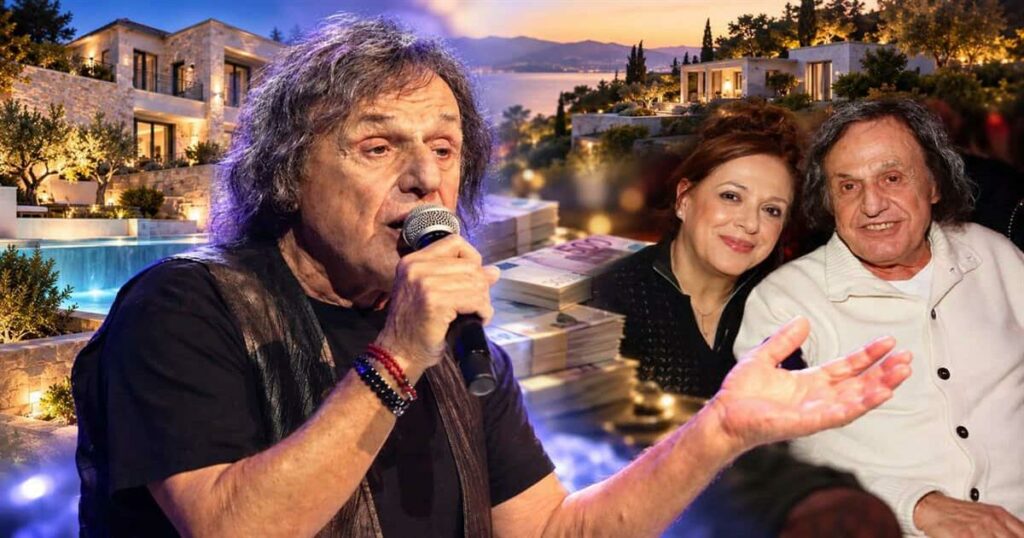 Βασίλης Παπακωνσταντίνου: Η περιουσία που έχτισε σε πέντε δεκαετίες καριέρας – Τα σπίτια με την Ελένη Ράντου και τα 2,64 εκατομμύρια